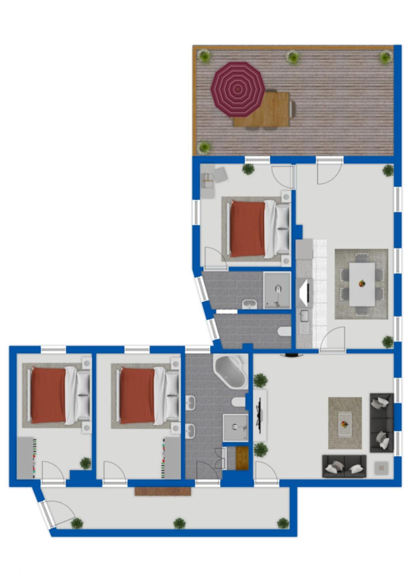Familienfreundliche Ferienwohnung mit eigener Terrasse, FeWo 8 Thiersee Exterior foto